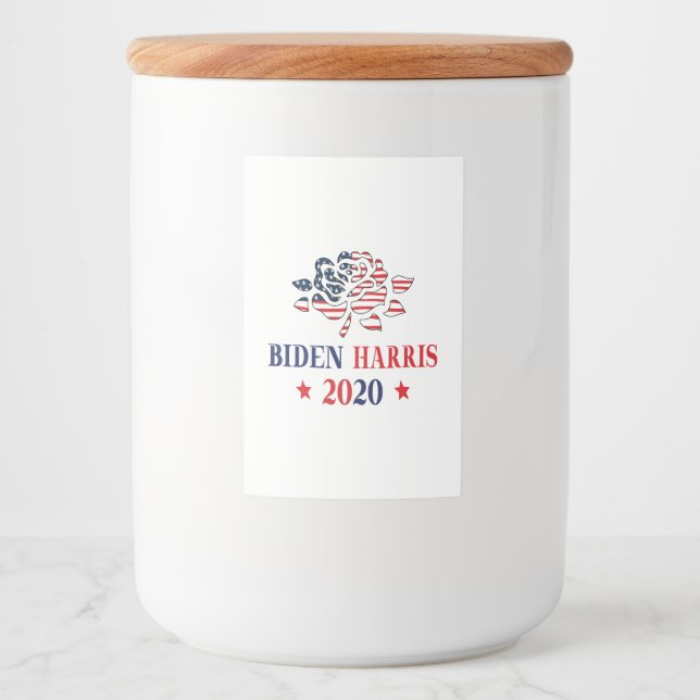 Biden Harris 2020 Food Label (Front)