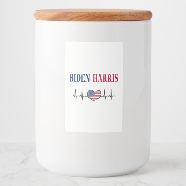 Biden Harris 2020 Food Label (Front)