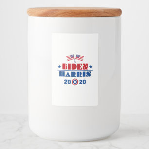 Biden Harris 2020 Food Label
