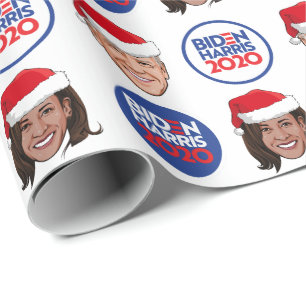Biden Harris 2020 Holiday Wrapping Paper