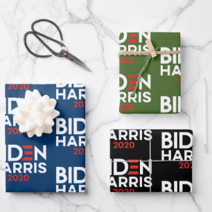 Biden Harris 2020 - Joe and Kamala Bold Wrapping Paper Sheet