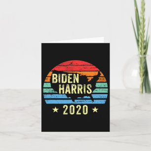 Biden Harris 2020 - Joe Biden Kamala Harris 2020 T Card