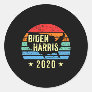 Biden Harris 2020 - Joe Biden Kamala Harris 2020 T Classic Round Sticker