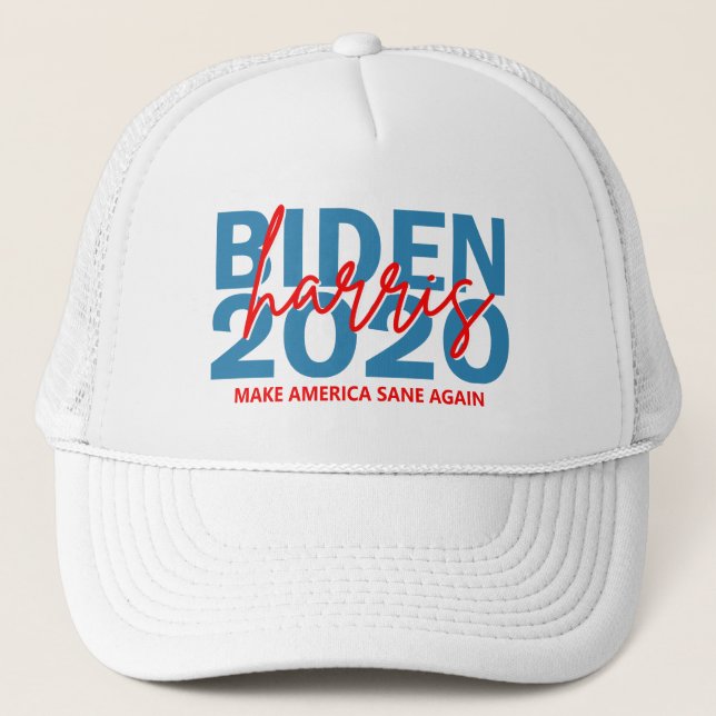 Biden Harris 2020 Ladies Democratic Party Campaign Trucker Hat (Front)