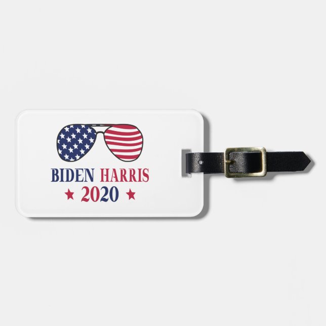 Biden Harris 2020 Luggage Tag (Front Horizontal)