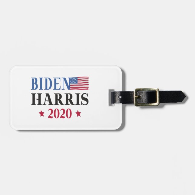 Biden Harris 2020 Luggage Tag (Front Horizontal)