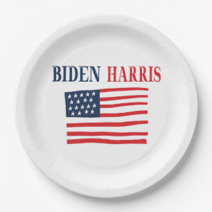 Biden Harris 2020 Paper Plate