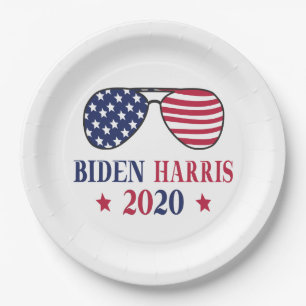 Biden Harris 2020 Paper Plate