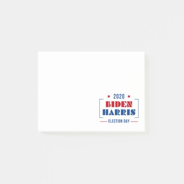 Biden Harris 2020 Post-it Notes (Front)