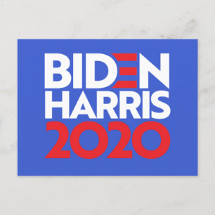 BIDEN HARRIS 2020 POSTCARD