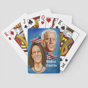 Biden Harris  2020 presidential  playing cards
