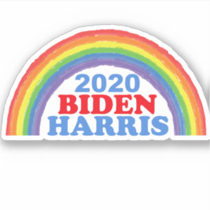 Biden Harris 2020 Rainbow
