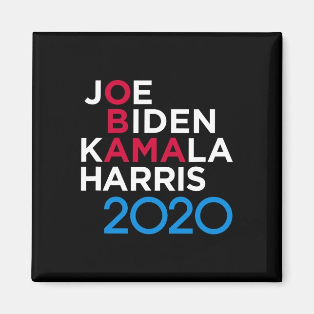 Biden Harris 2020 Throwback  Magnet (Front)