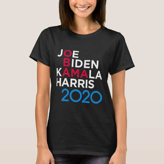 Biden Harris 2020 Throwback  T-Shirt (Front)