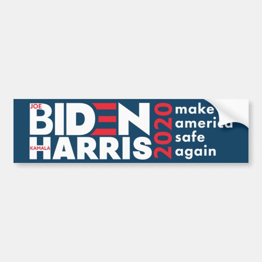 Biden / Harris 2020 U.S. Election Campaign Vinyl Bumper Sticker ...