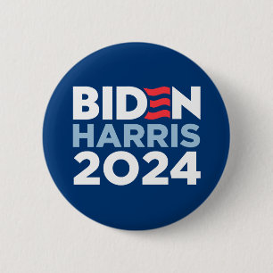 Biden Harris 2024 6 Cm Round Badge