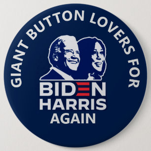 Biden Harris 2024 6 Cm Round Badge