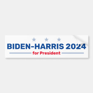 Biden-Harris 2024 bumper sticker