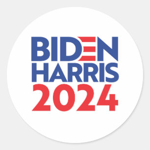 BIDEN HARRIS 2024 CLASSIC ROUND STICKER