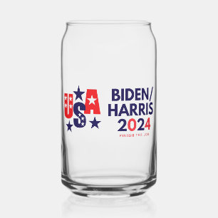 Biden Harris 2024 Election   Can Glass