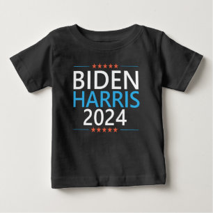 Biden Harris 2024 for President US Election Baby T-Shirt