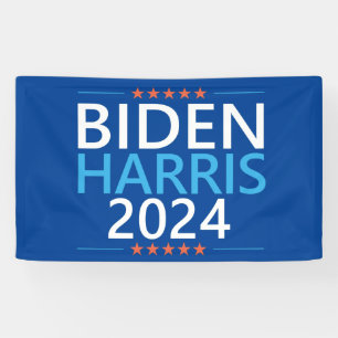 Biden Harris 2024 for President US Election Banner