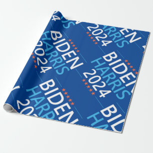 Biden Harris 2024 for President US Election Wrapping Paper