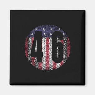 Biden Harris 2024 President American Flag Magnet