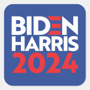 Biden Harris 2024 Square Sticker