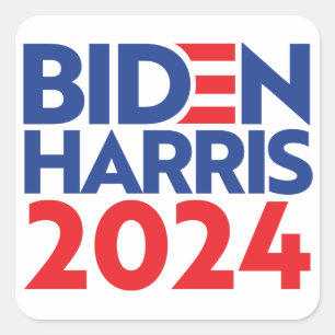 Biden Harris 2024 Square Sticker