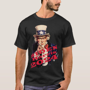 Biden Harris 2024 Vote Blue Democratic Ticket T-Shirt