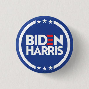 Biden Harris 3 Cm Round Badge