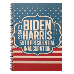 Biden Harris 59th Inauguration Commemorative Notebook