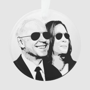 BIDEN HARRIS Aviator Ornaments