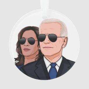 BIDEN HARRIS Aviator Ornaments