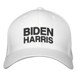 Biden Harris black and white  Embroidered Hat