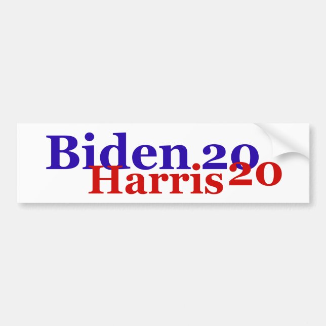 Biden Harris Bumper Sticker (Front)