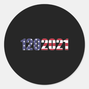 Biden Harris Code Presidential Inauguration Day 20 Classic Round Sticker