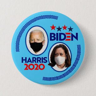 Biden / Harris Covid-2020 7.5 Cm Round Badge
