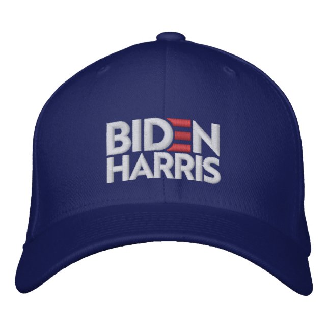 BIDEN HARRIS EMBROIDERED HAT (Front)