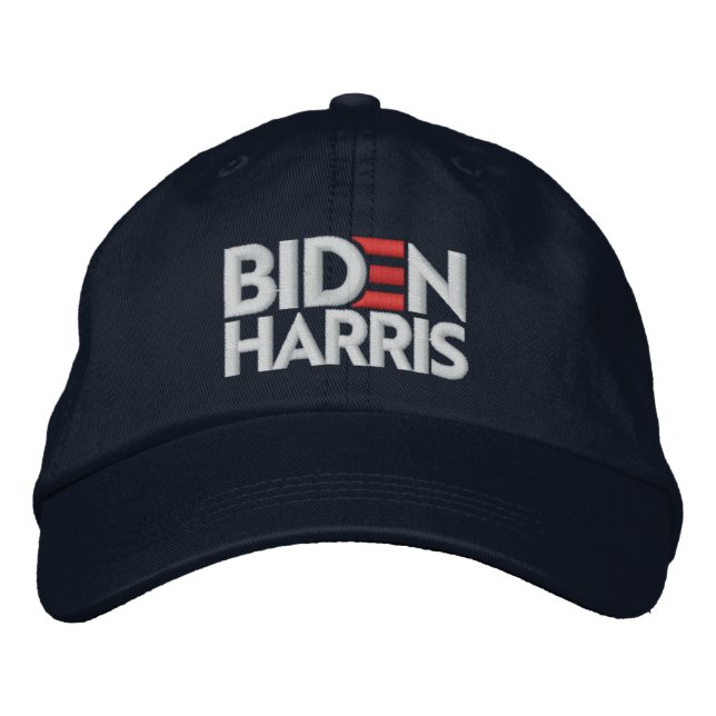 BIDEN HARRIS EMBROIDERED HAT (Front)