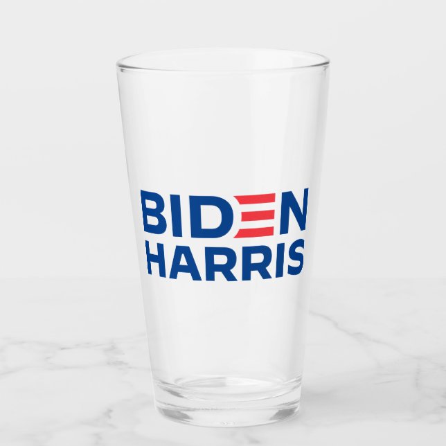 Biden Harris Glass (Front)