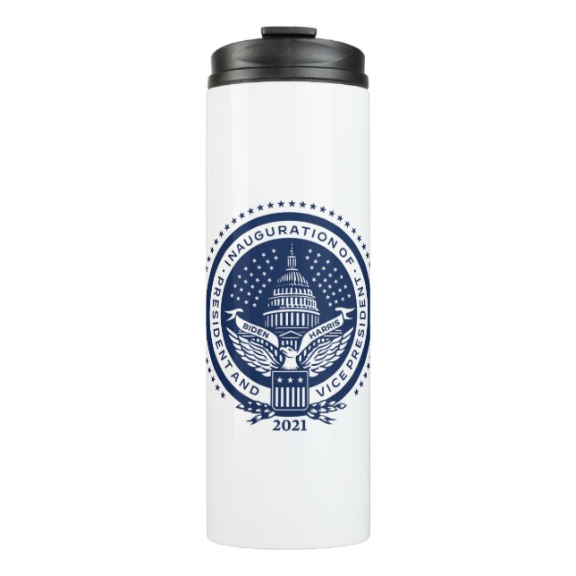 Biden Harris Inaugural Logo Inauguration Day 2021 Thermal Tumbler (Front)