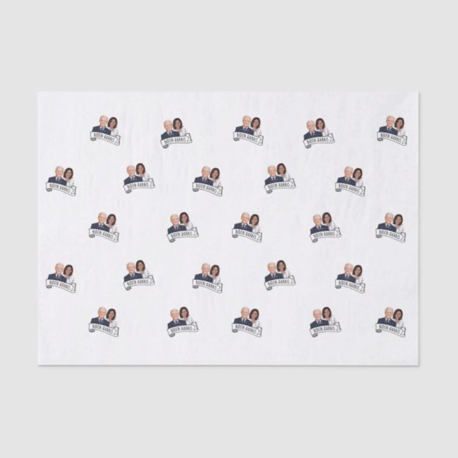 Biden Harris Inauguration Tissue Paper (Front)
