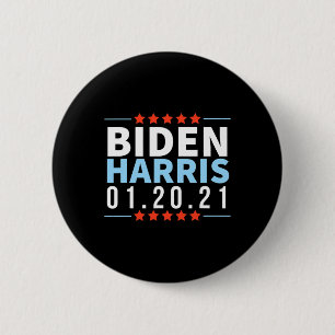 Biden Harris January 2021 Election Victory Inaugur 6 Cm Round Badge