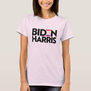 Biden Harris Lesbian Pride T-Shirt