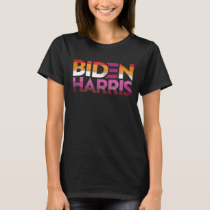 Biden Harris Lesbian Pride T-Shirt