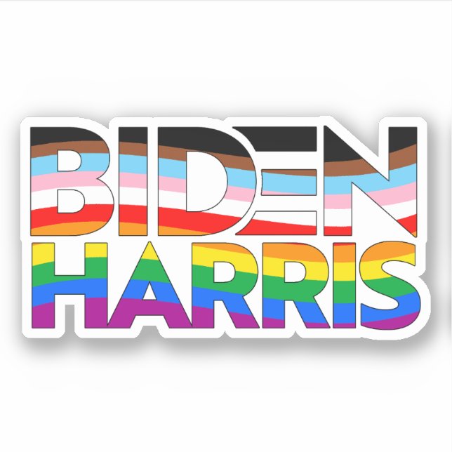 Biden Harris LGBTQ+ Pride (Front)