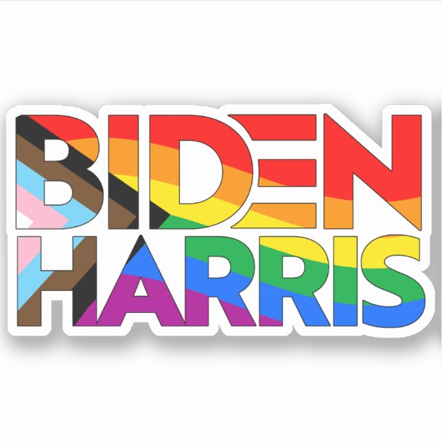 Biden Harris LGBTQ+ Progress Pride (Front)