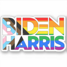 Biden Harris LGBTQ+ Progress Pride